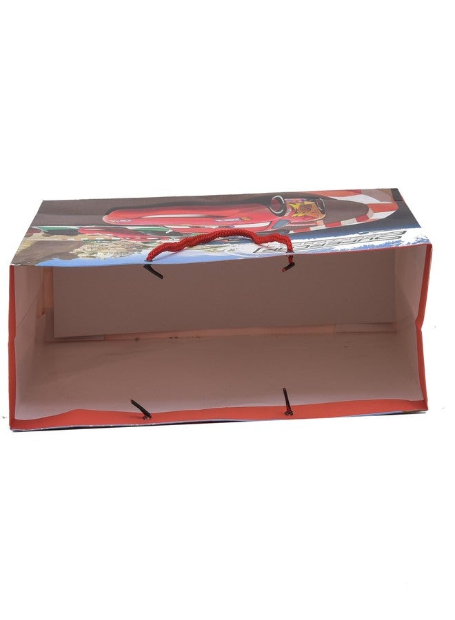 PPJ ® -HAPPY BIRTHDAY SUPER CAR (CARTOON THEME) PARTY (10 Pcs.) PAPER CARRY BAG, 16 Inch X 12 Inch X 4 Inch RETURN GIFT/HAPPY BIRTHDAY/RETURN GIFTS/GIFTS/GIFT BAGS/GIFT COVERS (Pack of 10) - Image 5